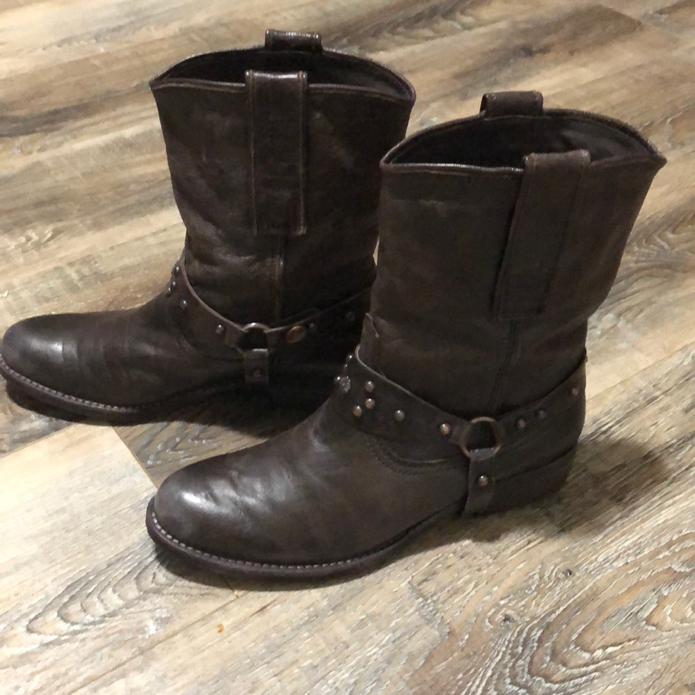 Sam Edelman Lakota Moto Boots Sz 7 1/2